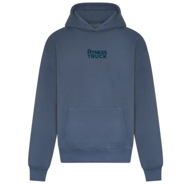 Signature heavyweight hoodie in Airforce Blue