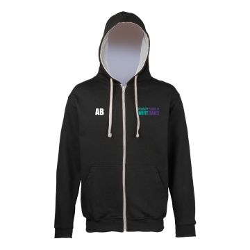 Chunky Zip hoodie, Felicity White